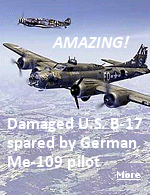 December 20, 1943 - The day a chivalrous German flying ace saluted a crippled US bomber and let it fly to safety instead of shooting it down.